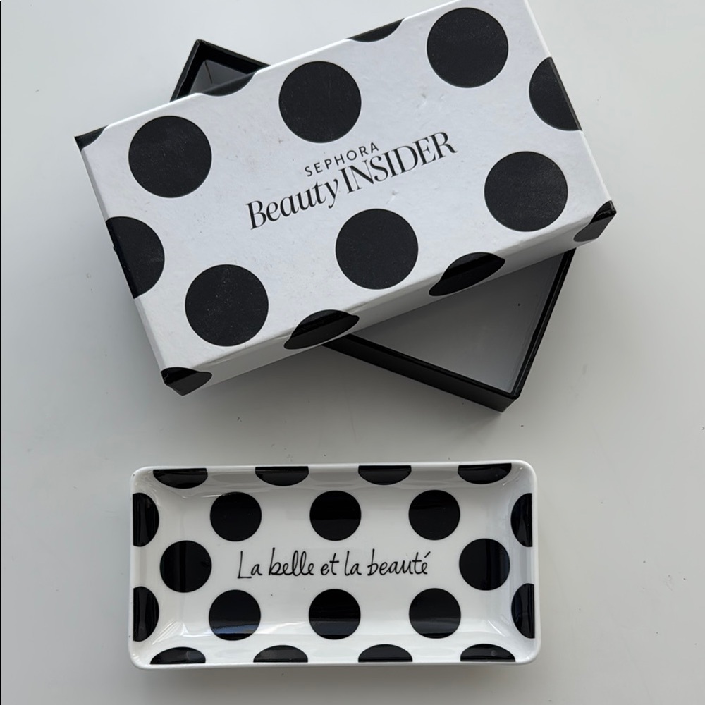 Brand New Sephora Beauty Insider Polka Dot Tray